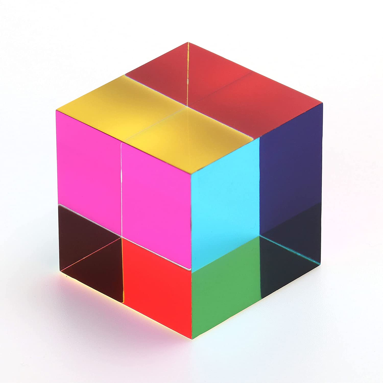 CMY Glass Cube