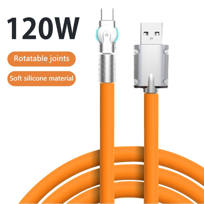 180° Rotating Super Fast Charge Cable