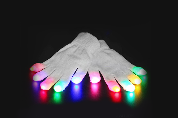 Electro LED Glove Set