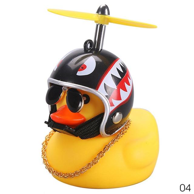 Rubber Duckie And Helmet