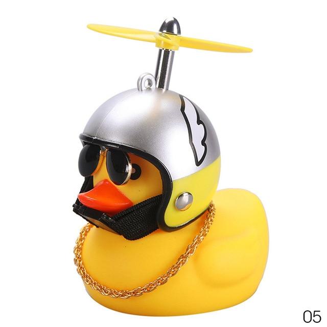 Rubber Duckie And Helmet