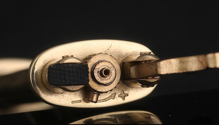JIFENG grinding wheel brass vintage lighter