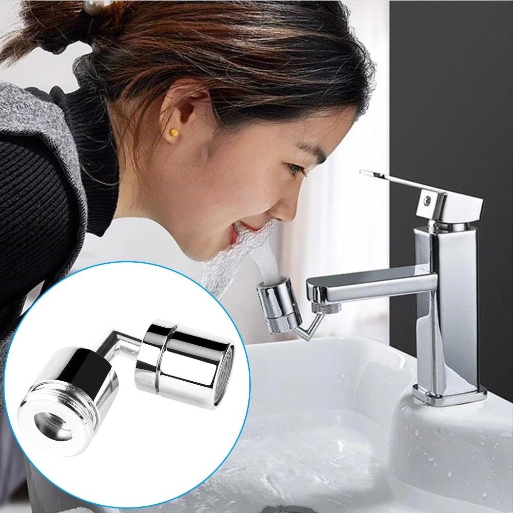 Dual-function Kitchen Sink Faucet 360-Degree