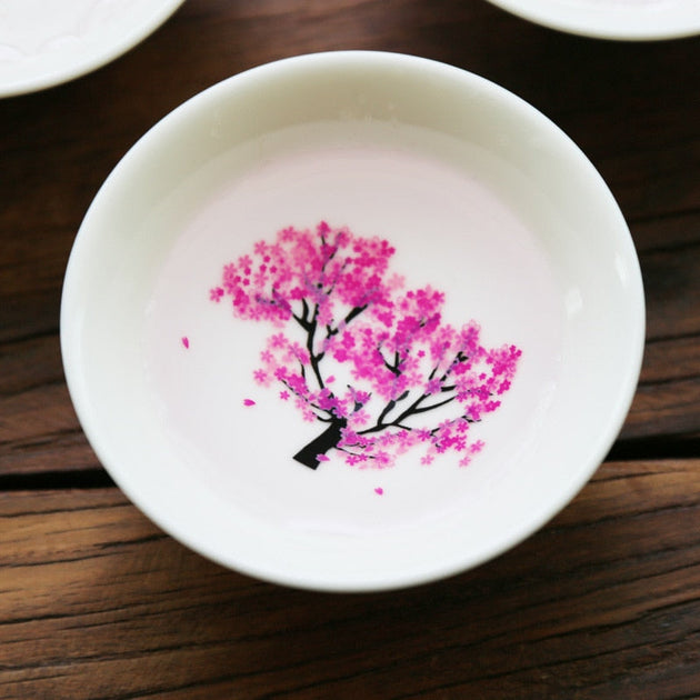 Magic Sakura Color Changing Cup