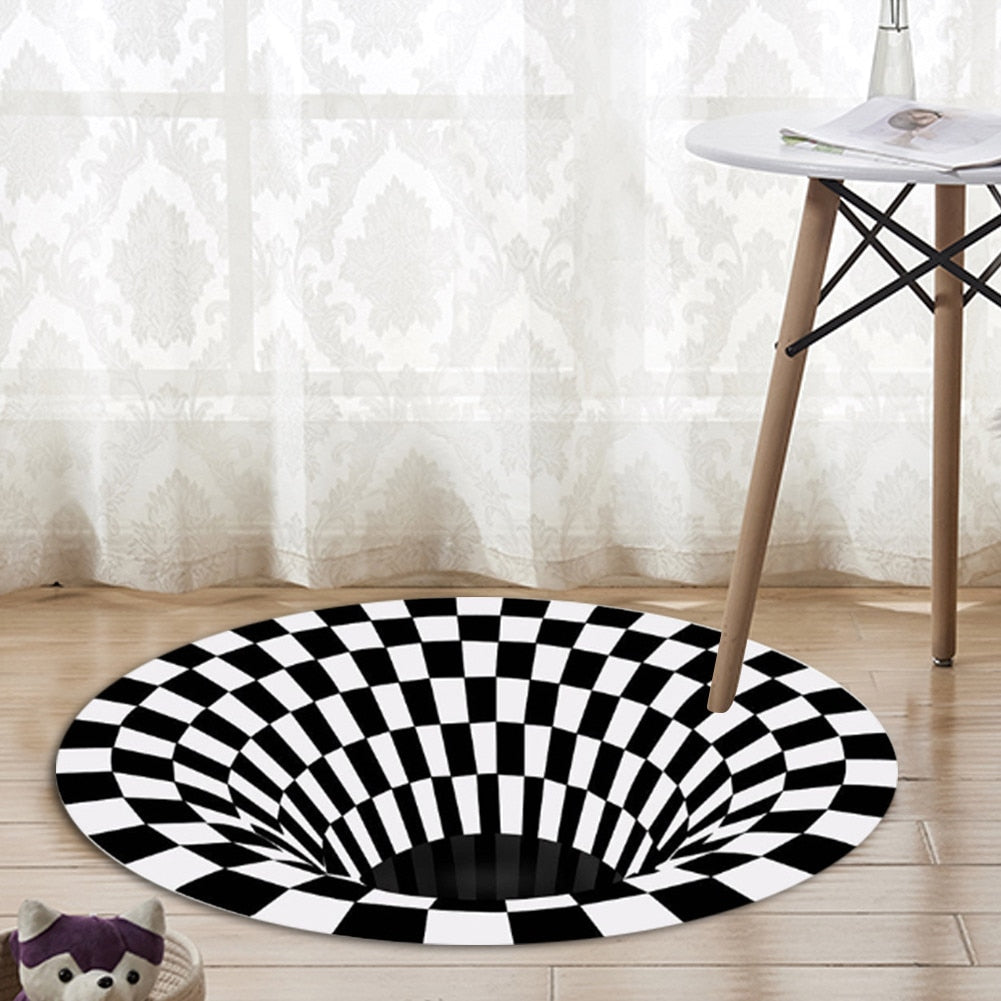 3D Carpet Round Floormat