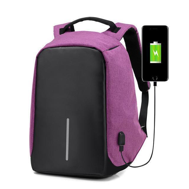 15.6 inch Multi-functional USB Charging Anti Theft Backpack