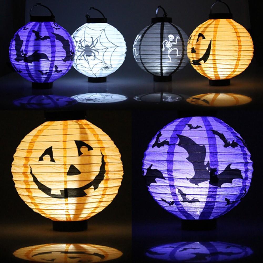 Pumpkin Light Hanging Lantern Halloween Lamp