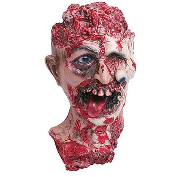 Adult Latex Bloody Zombie Melting Mask